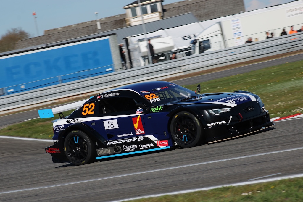 Christoffer Christensen #52 - Dobbelt podium til Nymark Racing Academy.
(Foto: Motorsporten.dk)